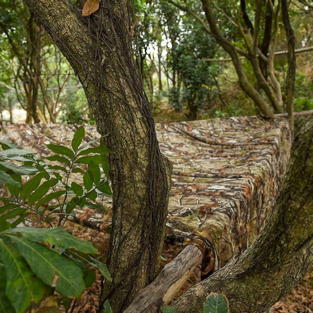 Camo Burlap Blind Material, Camo Netting Cover for Hunting Ground Tree Stands
