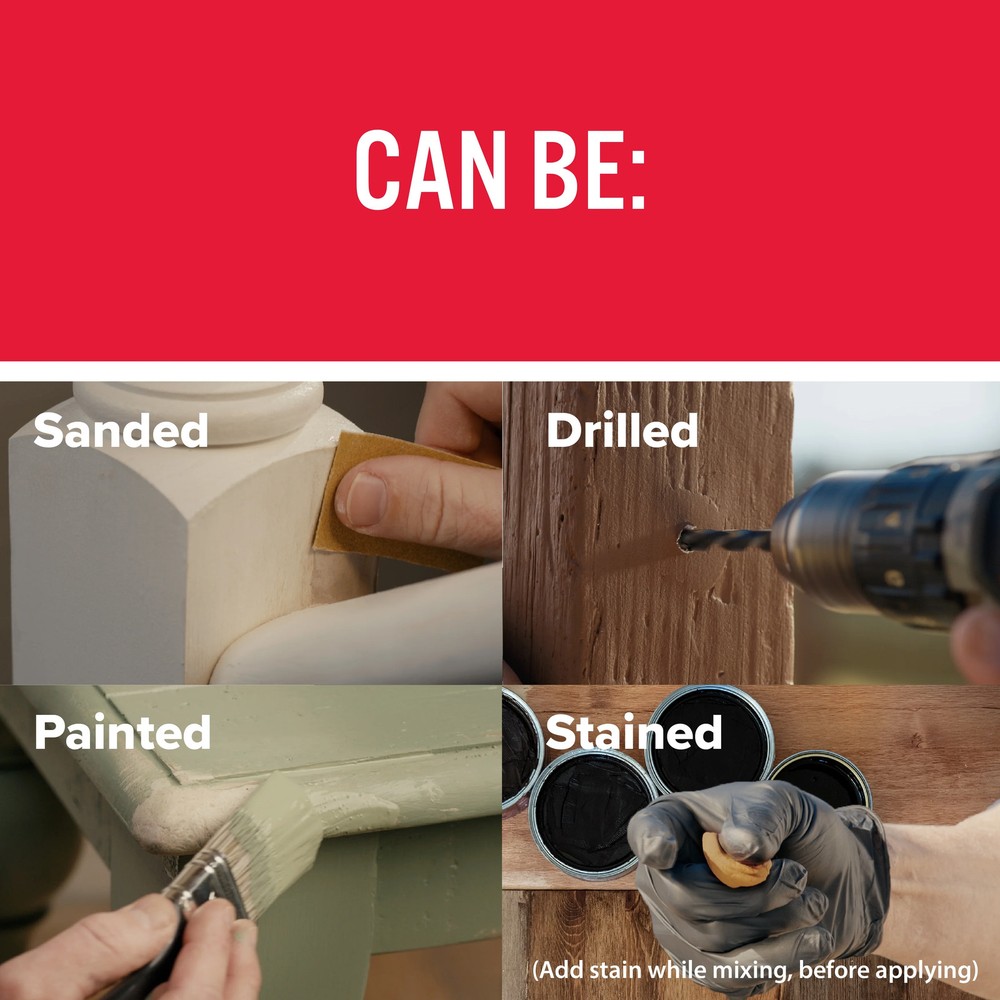 1 oz KwikWood Epoxy Putty Tan