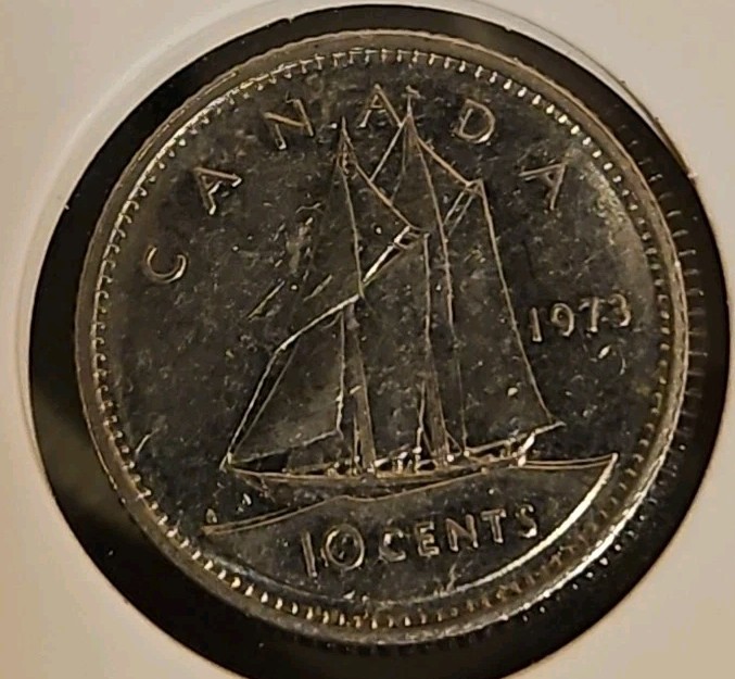 1973 Canada 10 Cents
