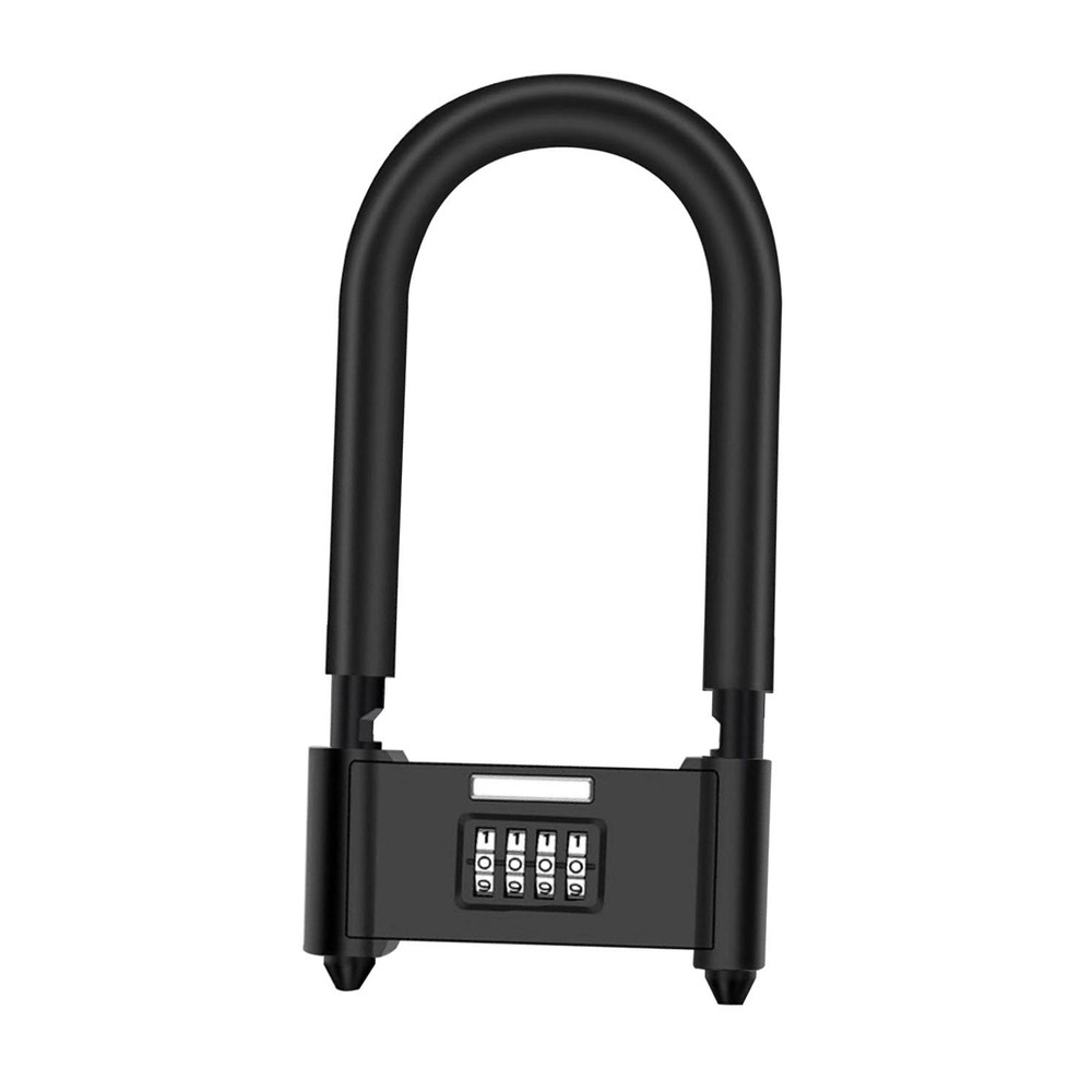 4 Digit Combination Padlock,® Heavy Duty Anti Theft U-Shape Security Code Loc...