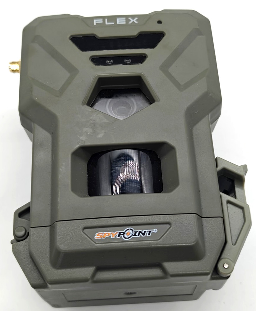 SPYPOINT FLEX Cellular Trail Camera 33MP 1080p - Unit & Antenna Only - TESTED