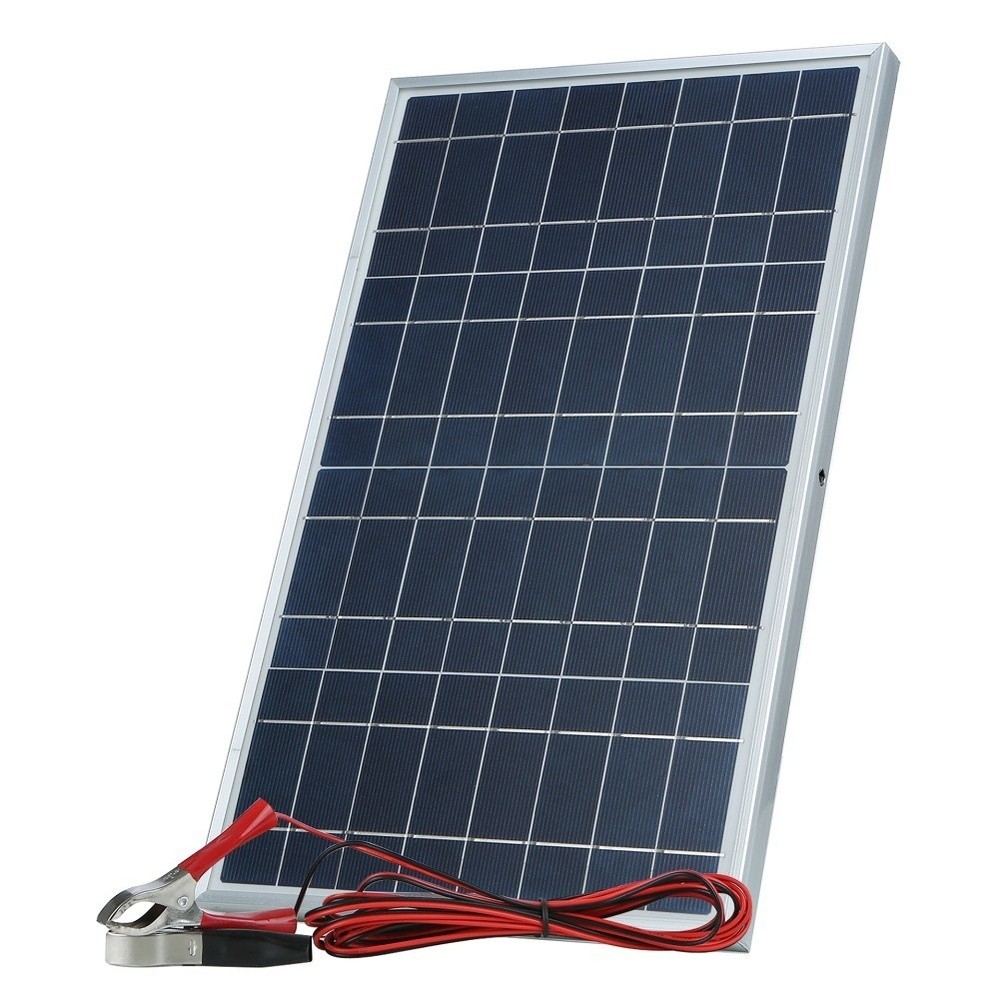 Compact 12V 30W Solar Panel Kit Polycrystalline for Off Grid Power Supply