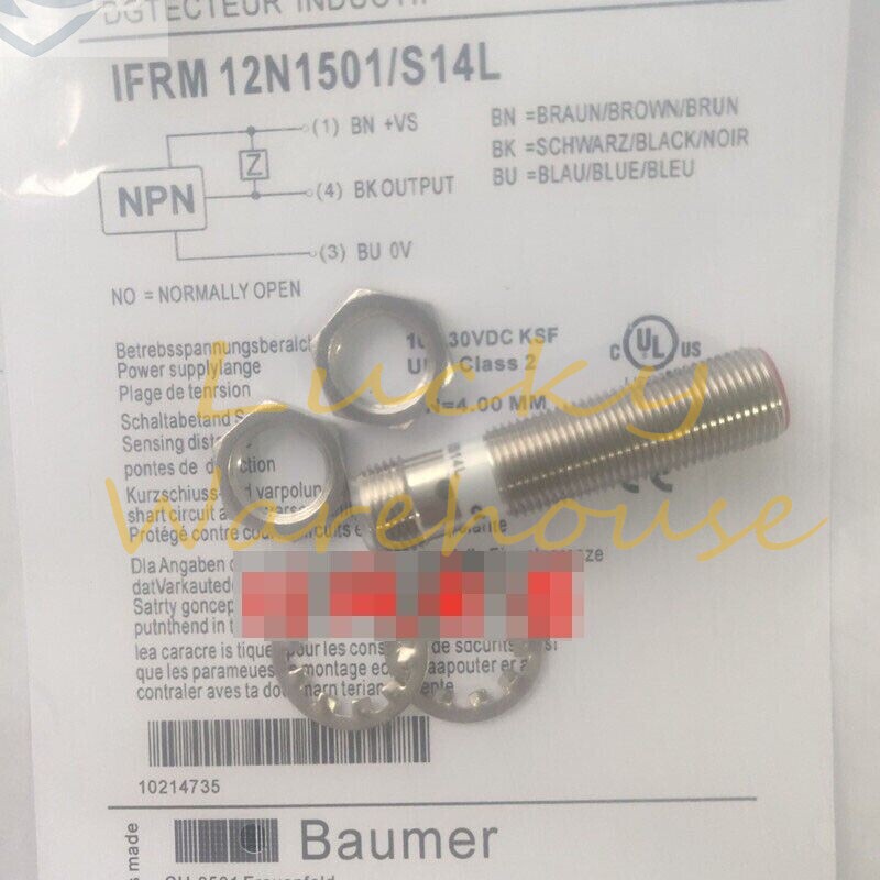 Baumer IFRM 12N1501/S14L Proximity Switch Sensor 1Pcs.