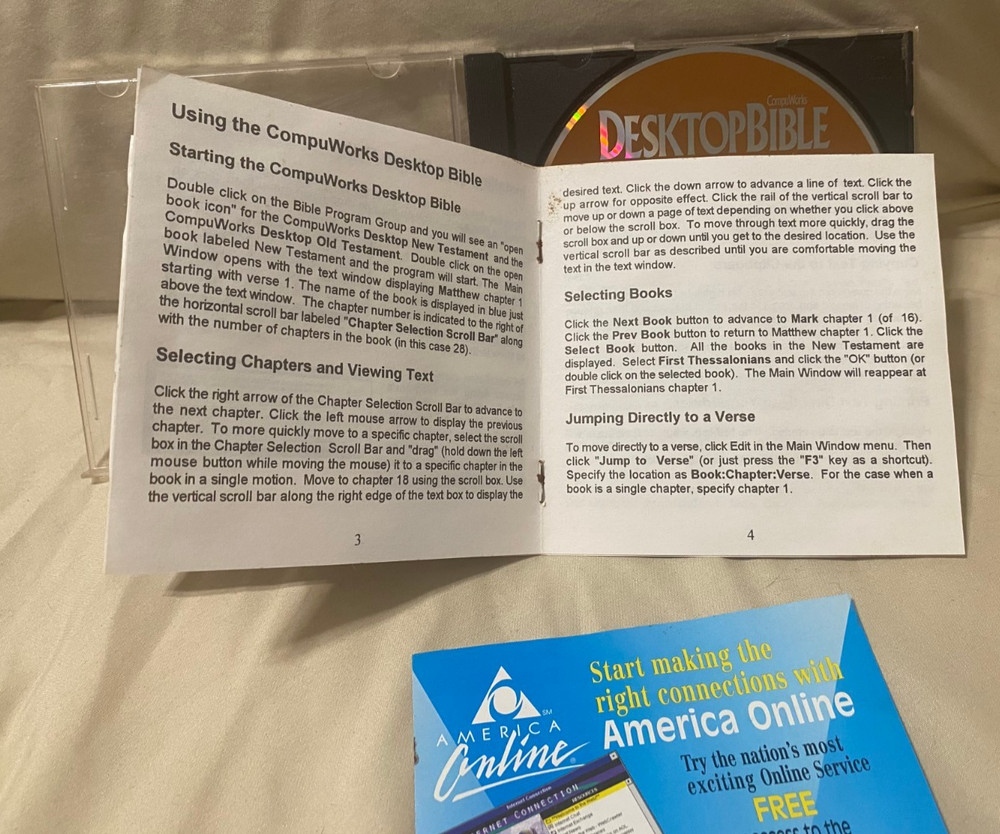 Compuworks Desktop Bible King James Version CD ROM