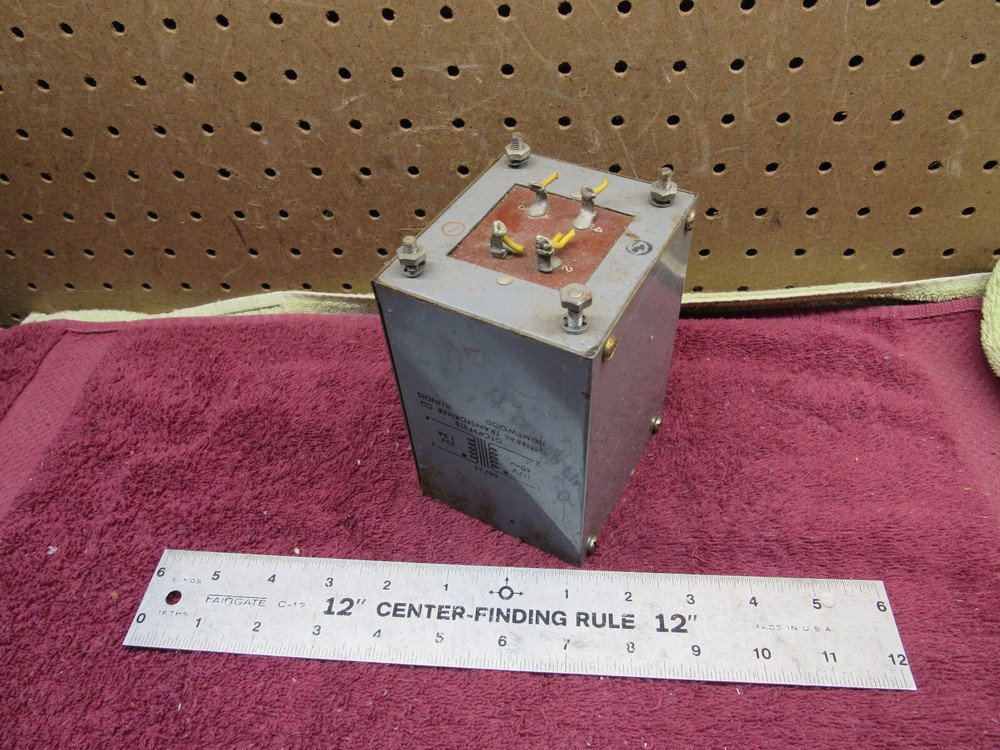 VINTAGE GTC General Transformer Inc. 66749 9F318 333v 1.5A