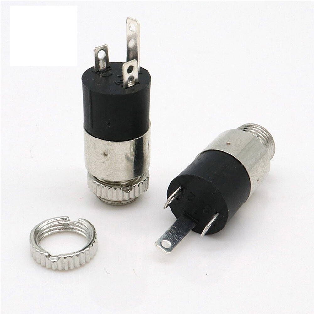 20PC 3.5mm Female Stereo Audio Jack Connector panel mount