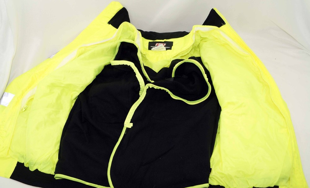 PIP 333-1762-LY Yellow Class 3 Bomber Jacket Medium