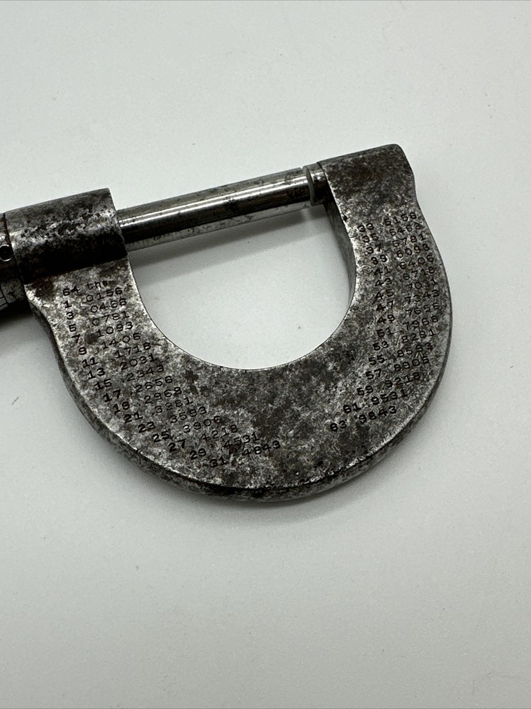 L.S. Starrett Co. #203 Micrometer Caliper