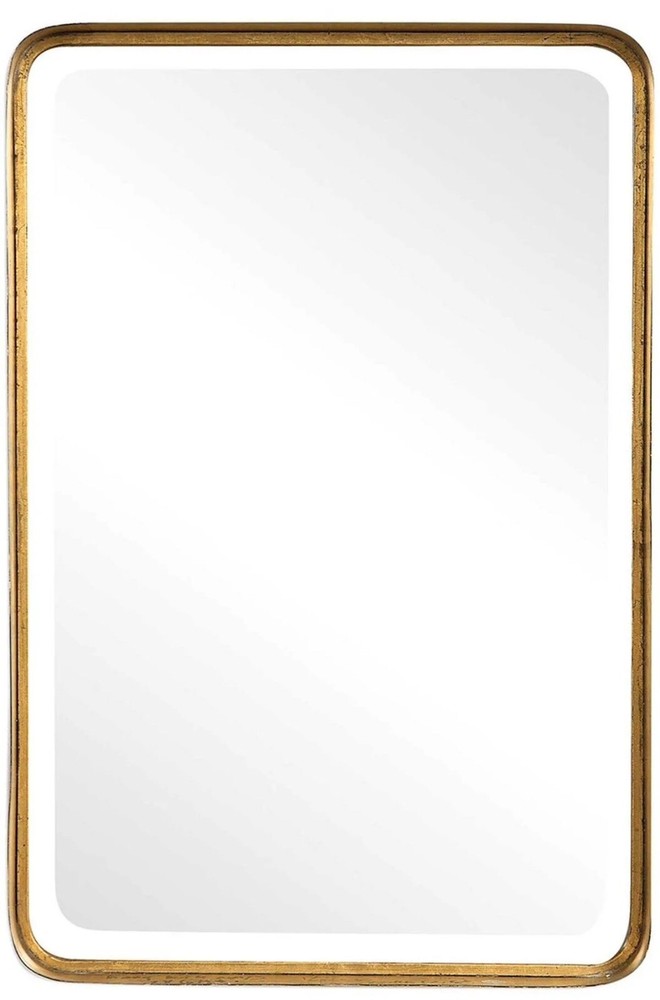 Uttermost Crofton Antique Gold Mirror 13936 New