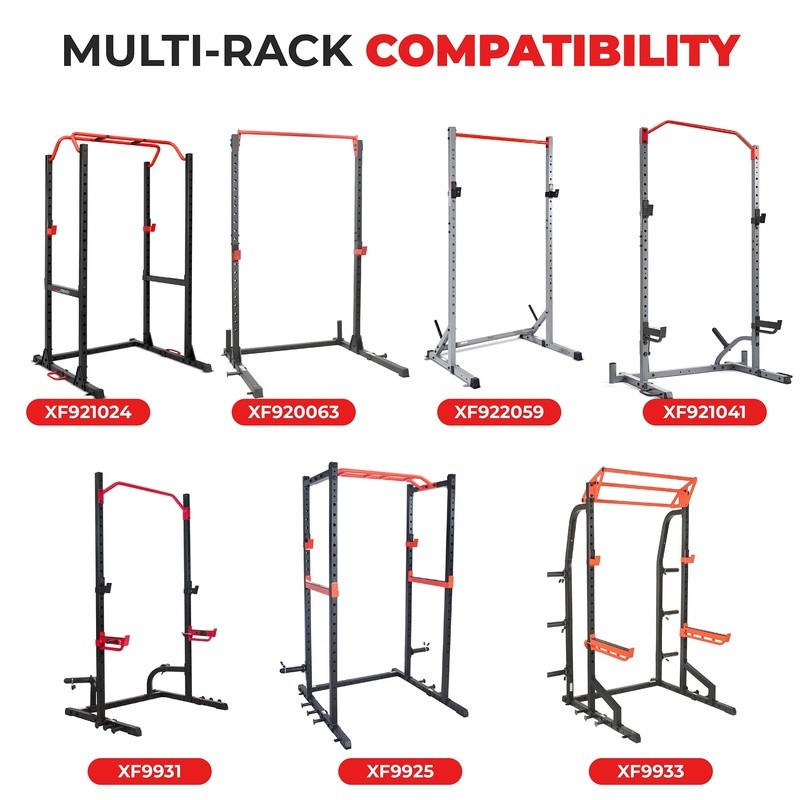 Heavy-Duty Power Rack Attachment Squats Rows Weightlifting Stability Training US