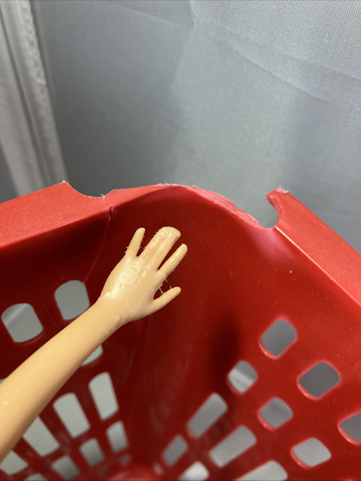 HEB Grocery Store Shopping Basket H-E-B Texas Authentic Full Size 14x20x10” Read