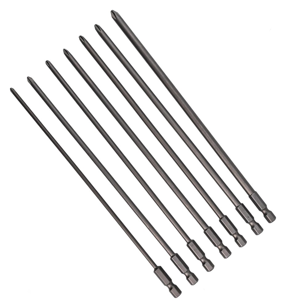 Newest Screwdriver Bits 200mm Tool 6.35mm 7Pcs 7Pcs/Set Bits Cross Driver