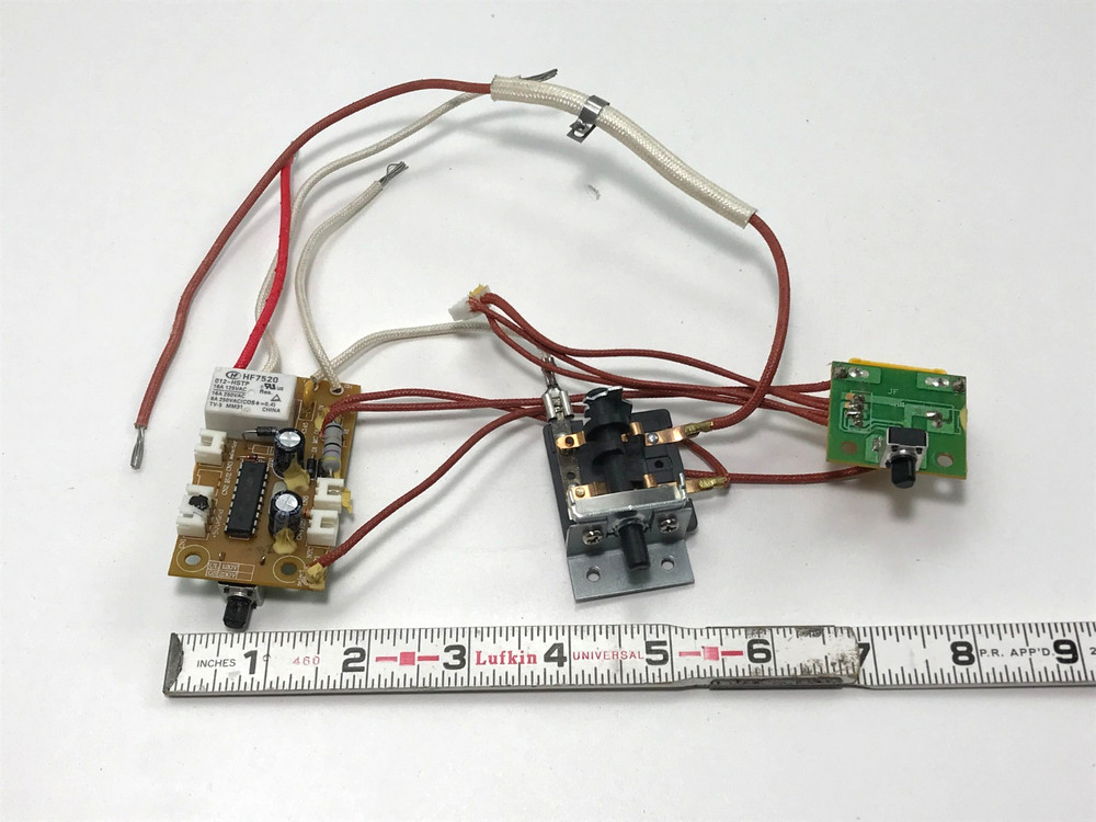 Cuisinart Griddler GR-4N(TK) GR-4N PCB CIRCUIT BOARD & SWITCHES for Dial Knobs