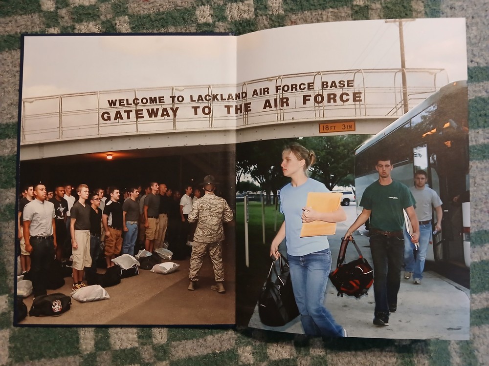 Lackland AFB Yearbook Basic Military Training 321st Training Squadron Flight 491