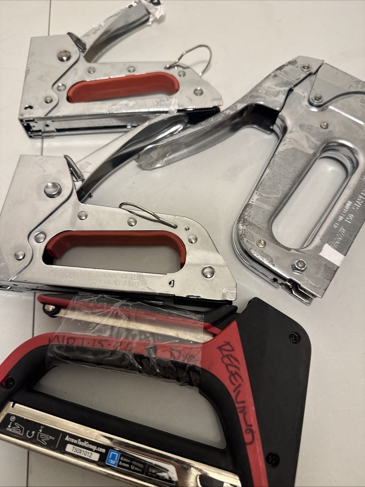 Used Heavy Duty Stapler Lot- *Read description