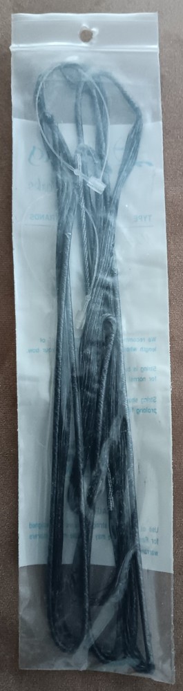 New The String Works Bow String Cable Black 98 in. 12 Strands!