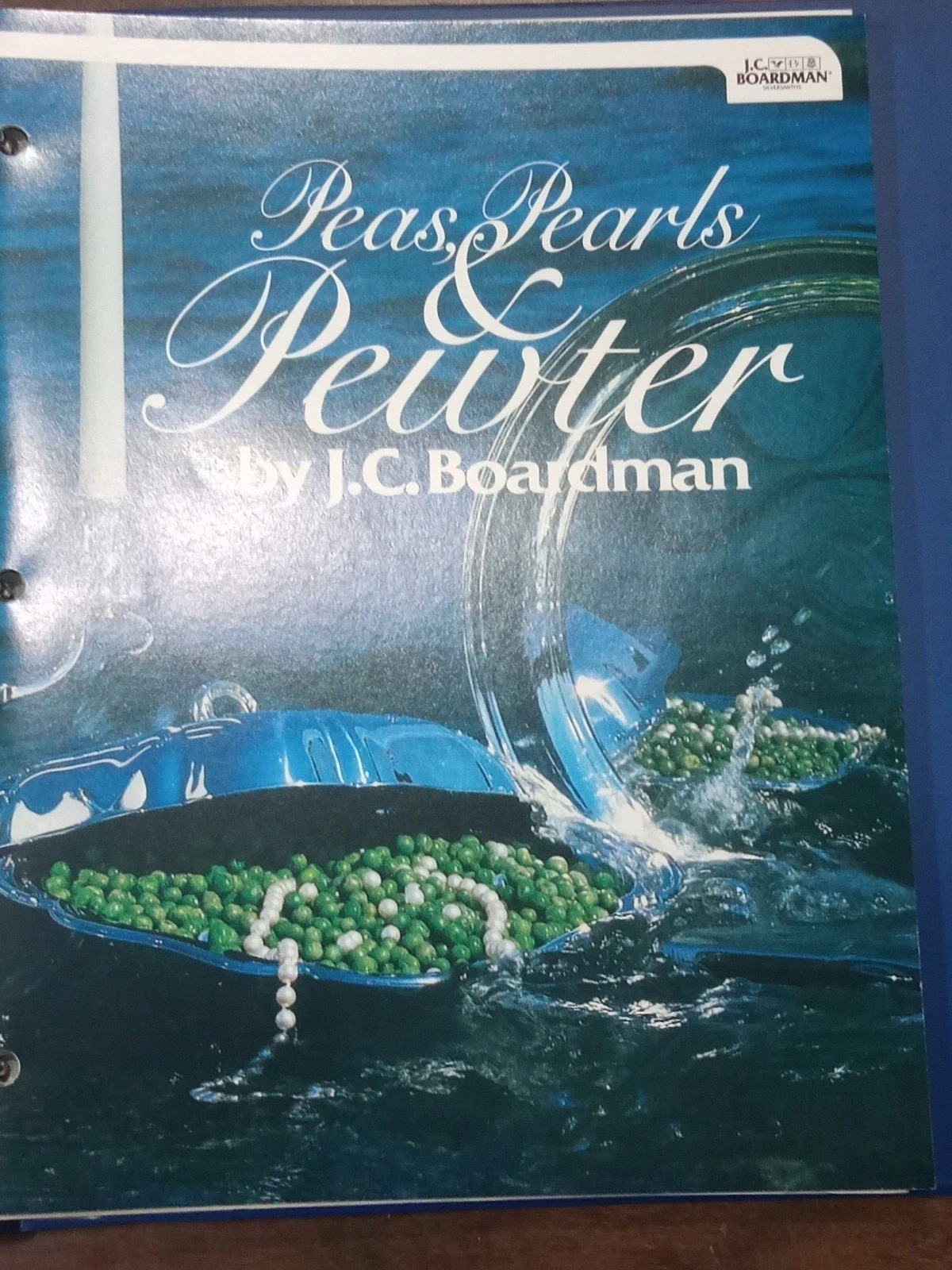 1979 J.C. Boardman Silver Pewter Dealer Catalog Binder Sterling Hollowware