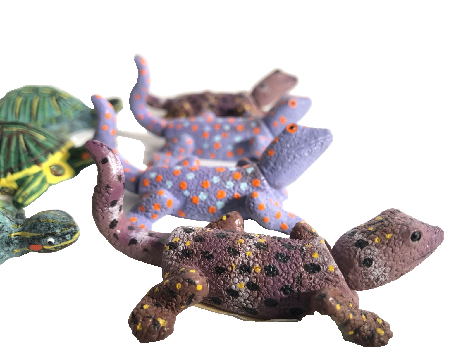 Frogs Geckos Turtles NOS Gifts Fund Raising Stocking Stuffers Resell Etc 12 pcs