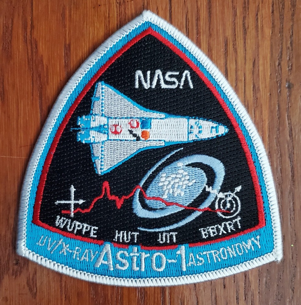 NASA ISS ASTRO 1 PATCH 4 INCH