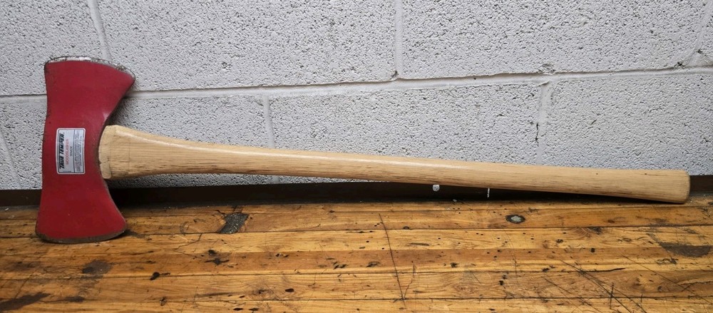 Vintage NOS True Temper Woodslasher Double Bit Axe