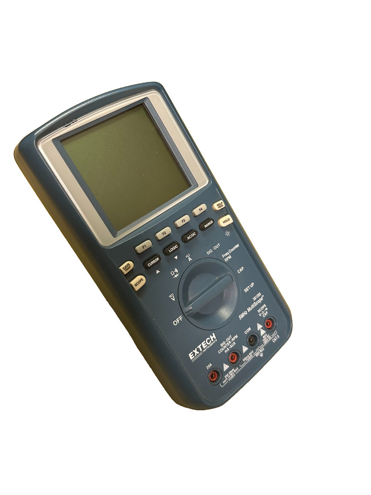 EXTECH HANDHELD MULTISCOPE / OSCILLOSCOPE / DIGITAL MULTIMETER