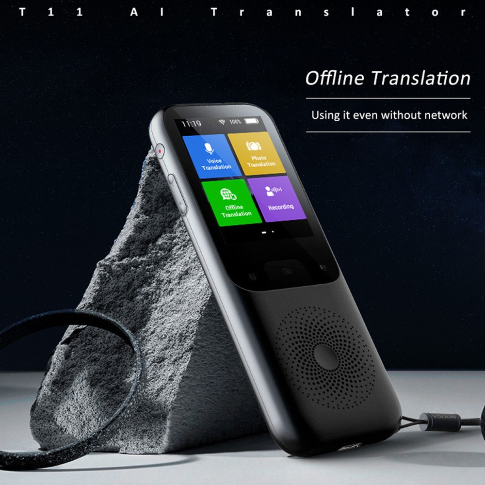 Two-Way Voice Real Time 138+ Languages Smart Translator Translation Device