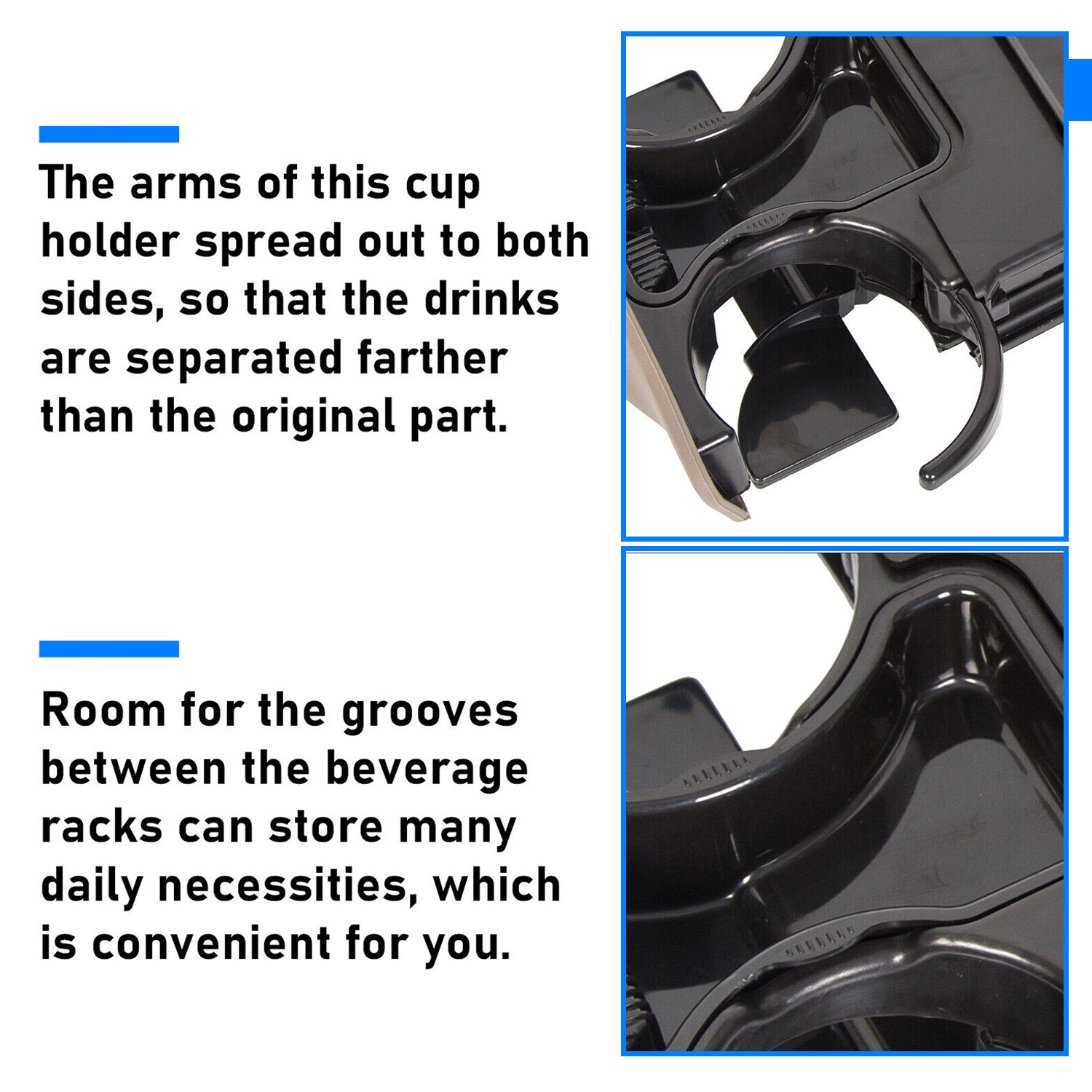 For 1999-2004 Ford Super Duty F250 F350 F450 F550 Dash Cup Holder Parchment Tan