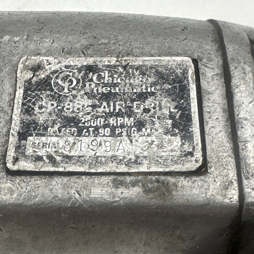 Chicago Pneumatic Air Drill #CP-884 Tested