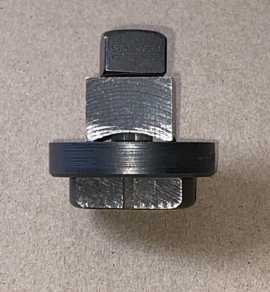 Greenlee Rectangular Knock-Out Punch 1.019" x .860" Rectangle