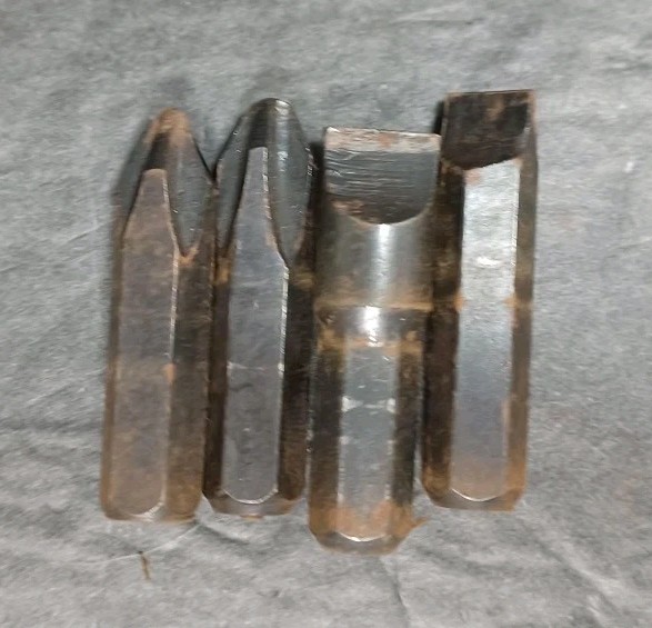 Vintage Duracraft #2500 Impact-Driver Bits Metal Case w Instructions- Untested