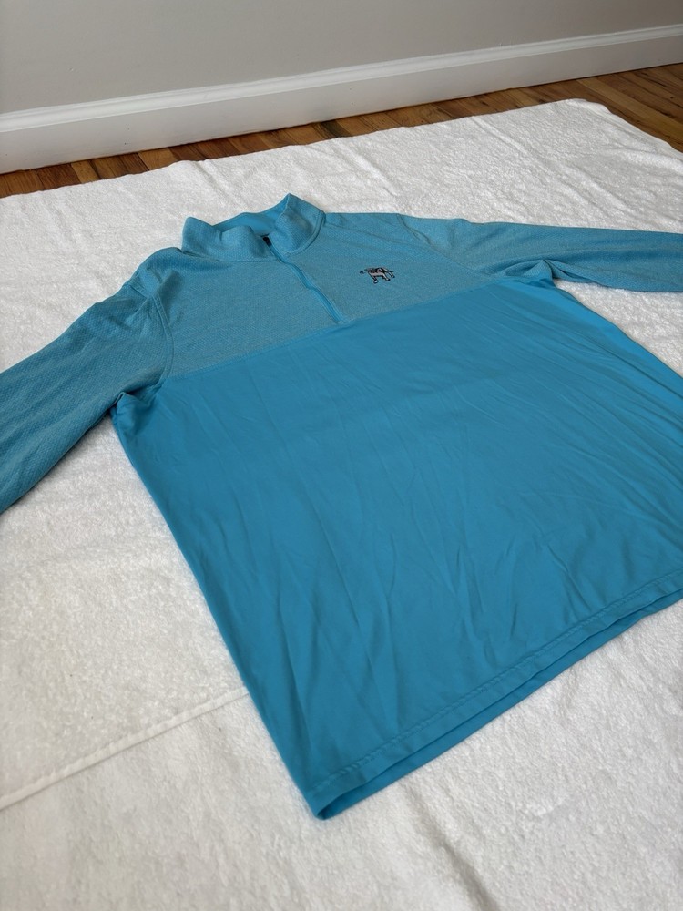 Yale Golf Course Under Armour Quarter Zip Pullover Size XXL