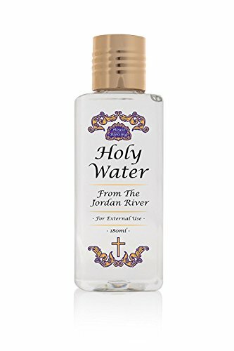 Authentic Holy Water from Jordan River w/ Certificate & Blessing Card