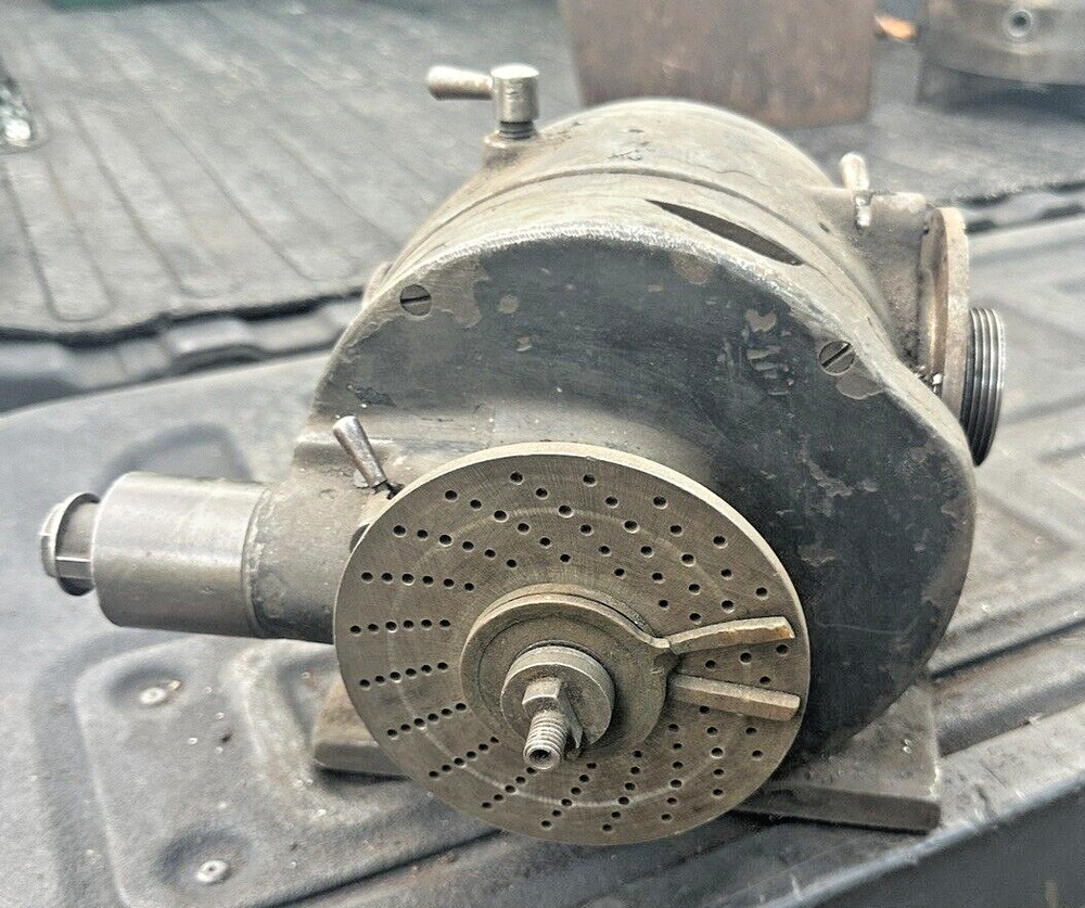 11" Dividing Head Incomplete Gear / Handle Driven Milling Machine Tool Accessory