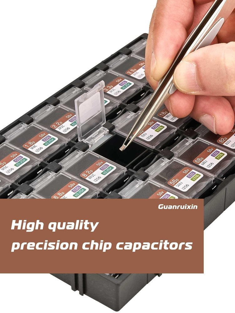 Chip Capacitor Design Kit,EIA 1206 Size,1pF-100uF Capacitance,70 Values,2610P...