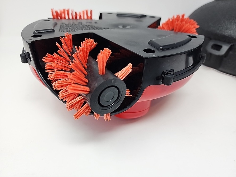 Grillbot Automatic Grill Cleaning Robot Red Nylon + Case New Open Box