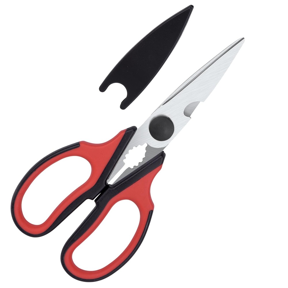 Left Handed Kitchen Scissors, Bailaipor Left Hand Kitchen Poultry Shears Tool...