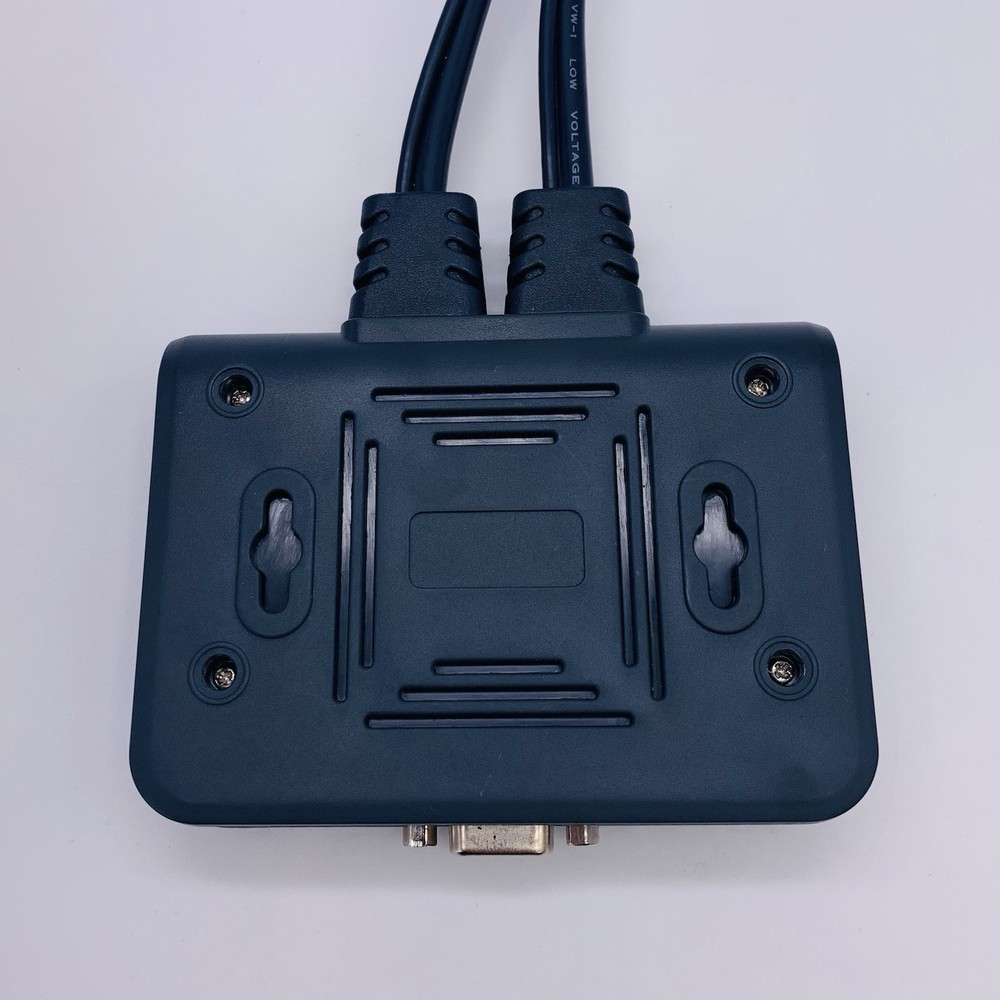 SweetySun 2 Port USB KVM Switch Box Only - Missing Plug in Play Switch Button