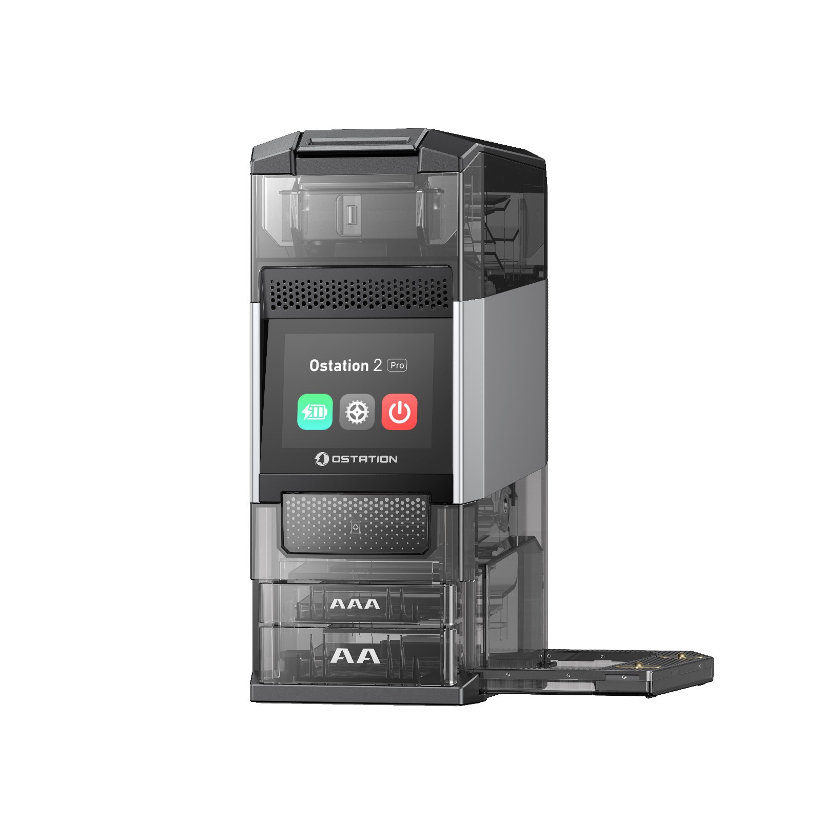 Olight Ostation 2 Pro 3-in-1 Smart Battery Hub for AA & AAA w/Touch Screen