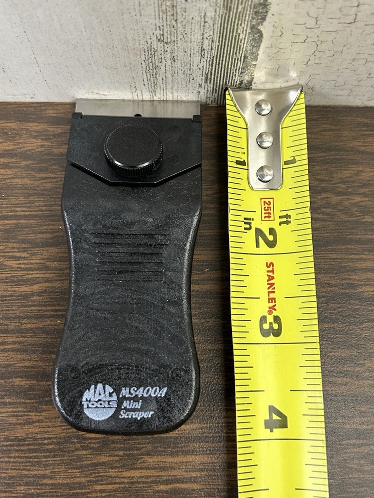 Mac Tools 4” Mini Scraper Black MS400A