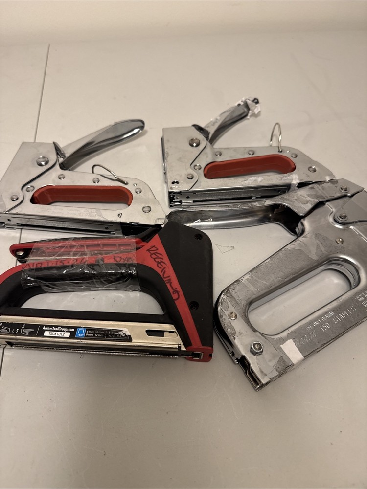 Used Heavy Duty Stapler Lot- *Read description