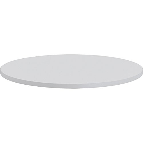 Lorell LLR62579 Round Tabletop Light Gray 42" Diameter