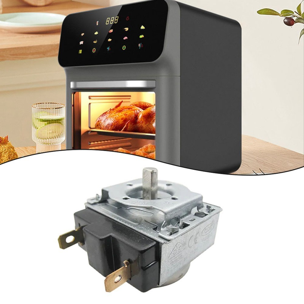 Electric pressure cooker oven timer with bell switch and mechanical design