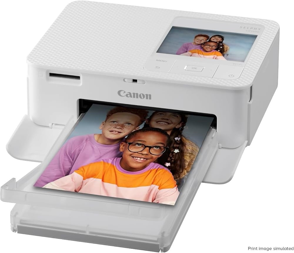 Canon Selphy CP1500 Wireless Compact Photo Printer （White）