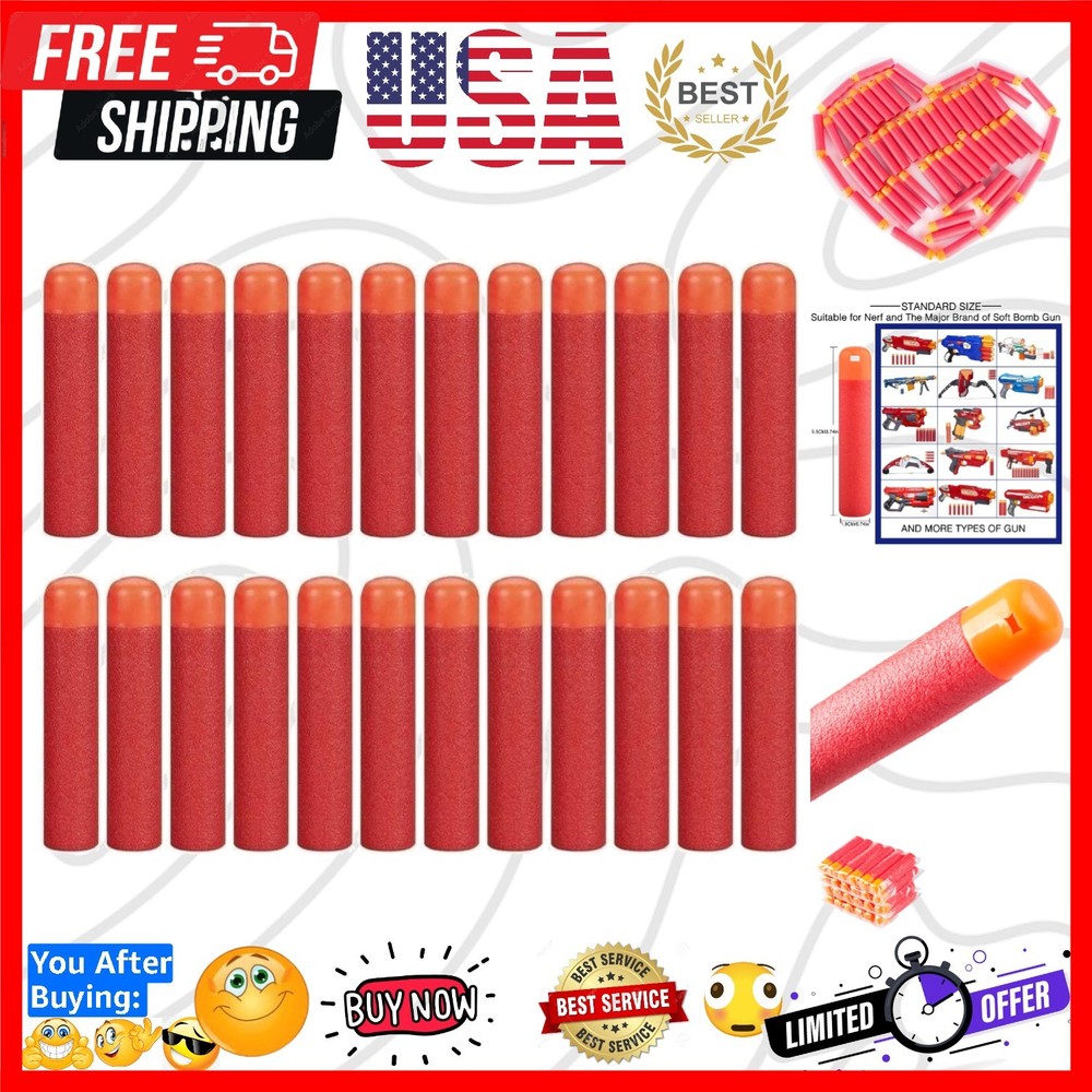 Mega Dart Refill Pack for N-Strike Mega Series