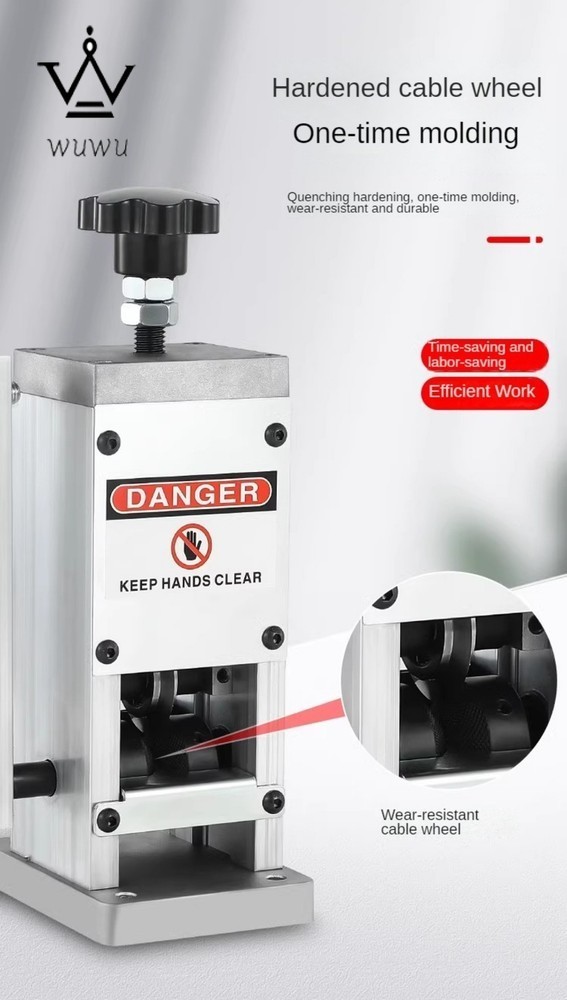 Waste Wire Stripping and Peeling Machine Small Manual Wire Stripping Machine