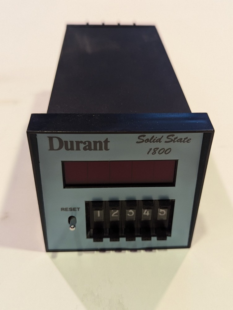 Eaton Durant 1800-511 Programmable Solid State Counter, 120/240V AC, 24V DC, 10A