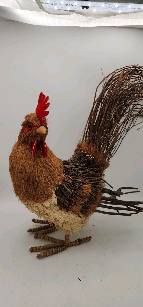Straw Rooster