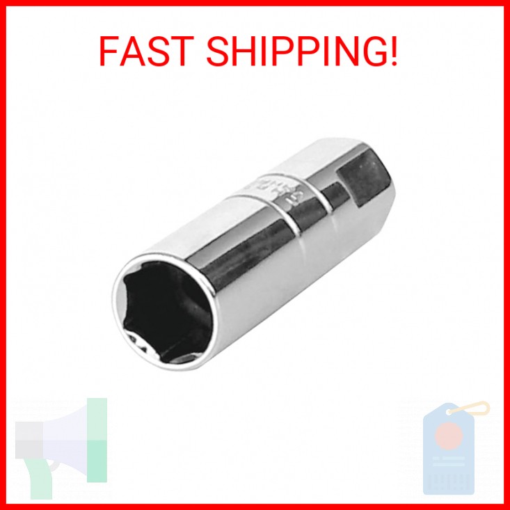 Performance Tool W38170 3/8-Inch Drive 9/16-Inch Spark Plug Socket