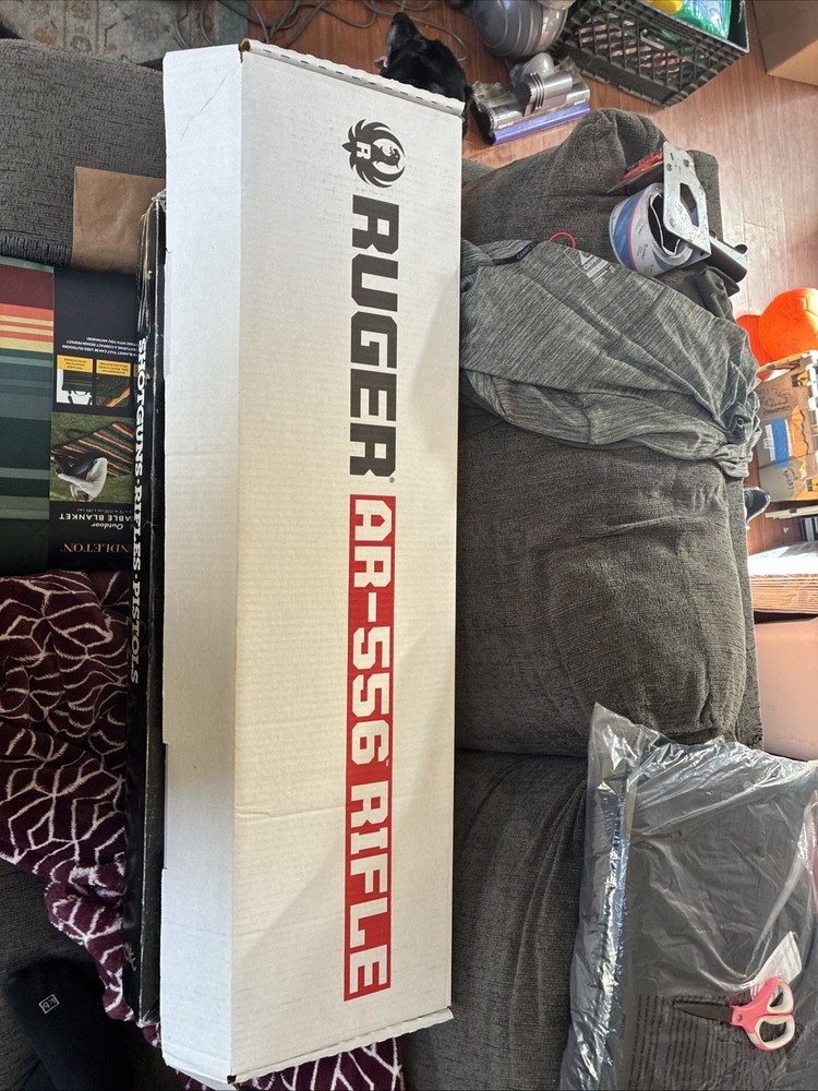 Ruger Model 08503 Barrett Brown Cerakote Rifle Empty Box Cat No