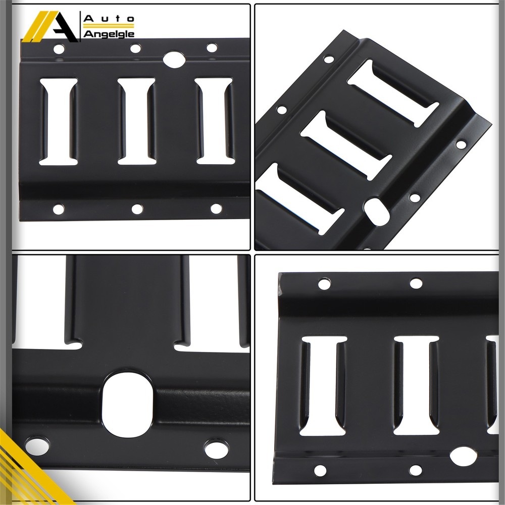 For Cargo Trailers Power Coated E-Tracks 2 Pack 4' E Tie Down Rail Kit